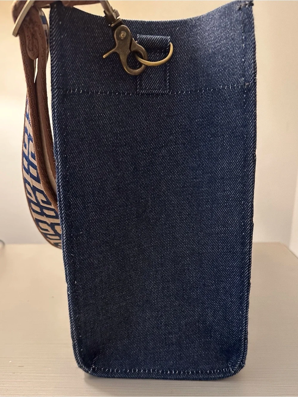 Parker Thatch Quilted Denim Mimi - Picture 4 of 5